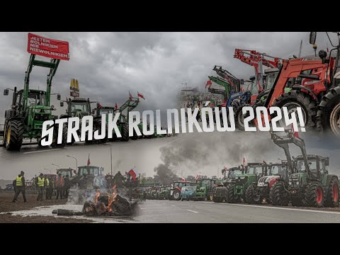 🇵🇱Nie dajmy bić się w twarz🇵🇱🚜🚨Strajk rolników 09.02.2024| Leszno - Lasocice s5