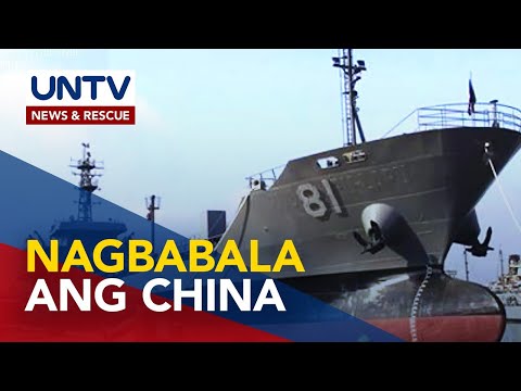 Planong pagpapalubog sa BRP Lake Caliraya sa military drill, pinalagan ng China