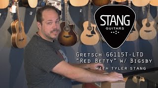 Video thumbnail for Unboxing a Gretsch "Red Betty" G6115T-LTD15 by Stang Guitars