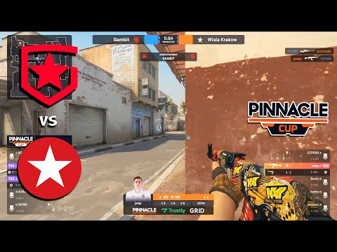 ЧЕТВЕРТЬФИНАЛ! Gambit vs Wisla Krakow - Pinnacle Cup 2021 - ЛУЧШИЕ МОМЕНТЫ | CSGO