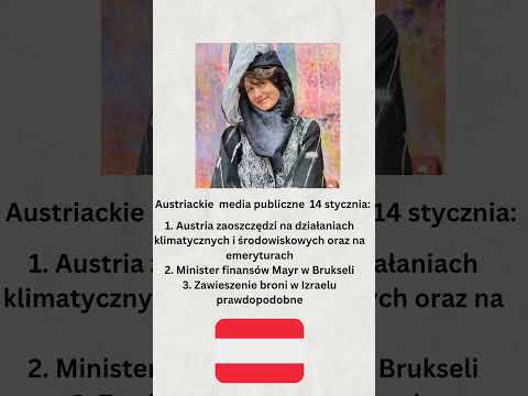 Austriackie media publiczne 14 stycznia