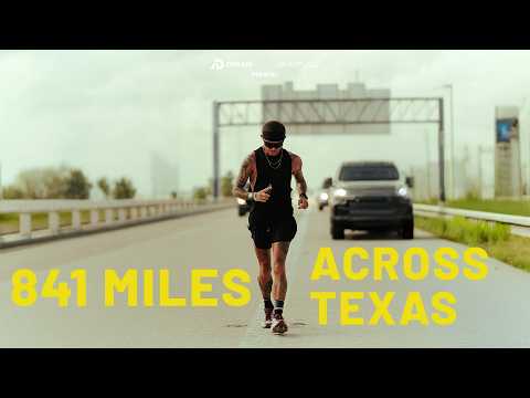 THE LONG WAY ACROSS | RUNNING 841 MILES ACROSS TEXAS | FULL DOCUMENTARY (2025)