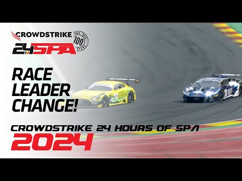 Lucas Auer takes the lead! | Crowdstrike 24 Hours of Spa | Fanatec GT Europe 2024