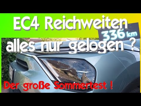 Citroen EC4 WLTP Sommertest wie verlogen ist die Restreichweite