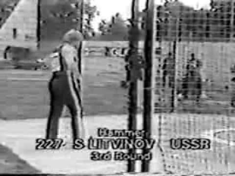 Sergey Litvinov Hammer Throw Crystal Palace London 1984