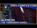 God of War Ragnarök - The Forbidden Sands (Alfheim) - 100% Completion