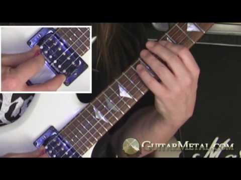 Guitar Metal - Harmonic Minor Diminished Lick #1