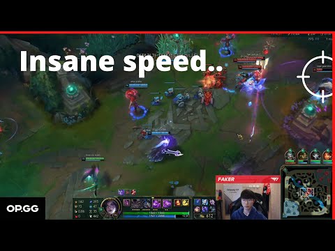 Faker dives in and gets out untouched