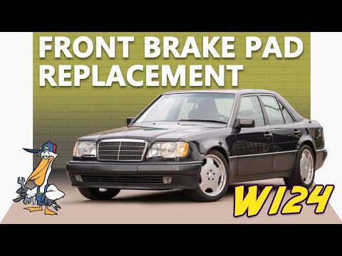 Mercedes-Benz W124 E-Class Front Brake Pad Replacement