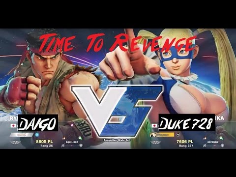 SFV - Time to revenge - Daigo Umehara (Ryu) Vs Duke728 (R.Mika)