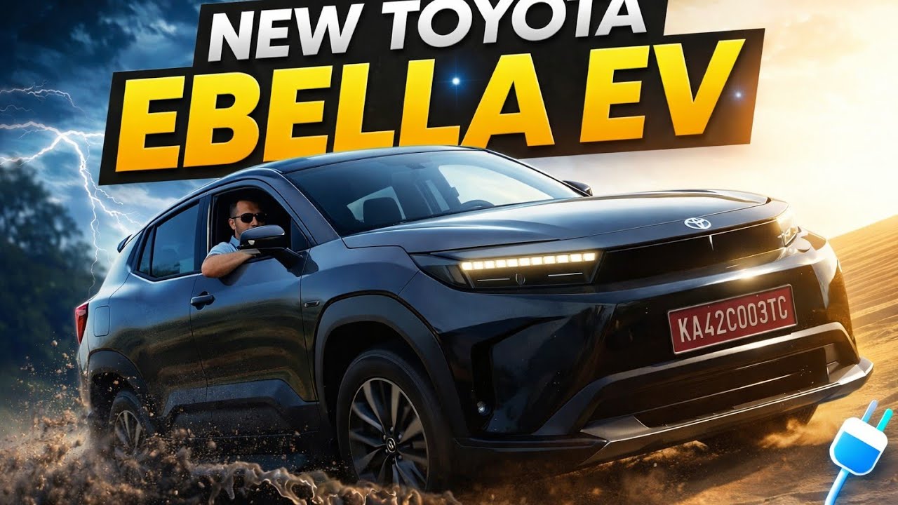 Toyota Urban Cruiser Ebella EV | upcoming electric cars india | toyota electric car 2026 | toyota ev