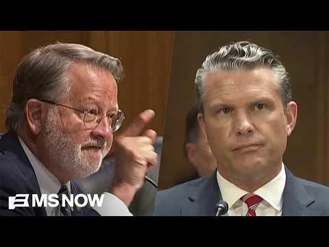 'You, sir, are the failure': Sen. Peters TEARS into Hegseth over Iran war leadership