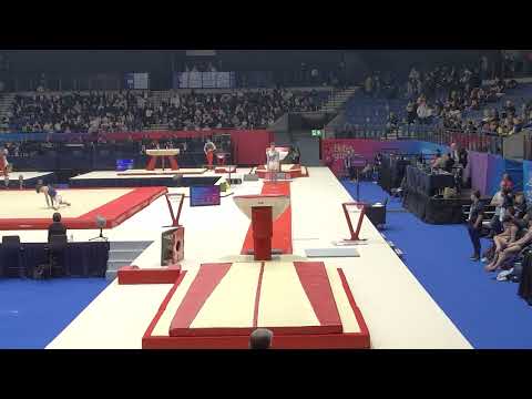 Lucas Scully-SILVER Men's Vault-MAG Under 16-AA Gymnastics British Championships 2025