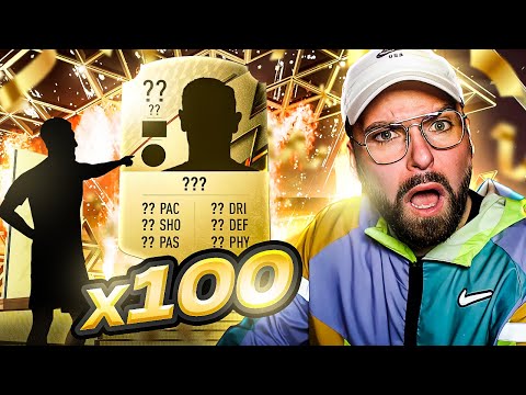 OPENING 100x TWO RARE GOLD PLAYER UPGRADE PACKS! - FIFA 22