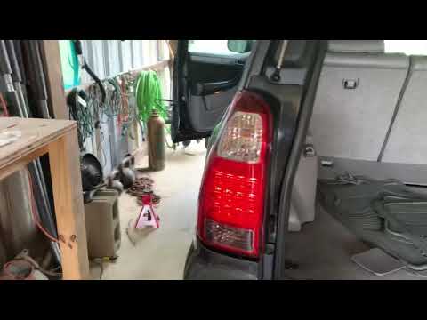 2007 4Runner tail light swap