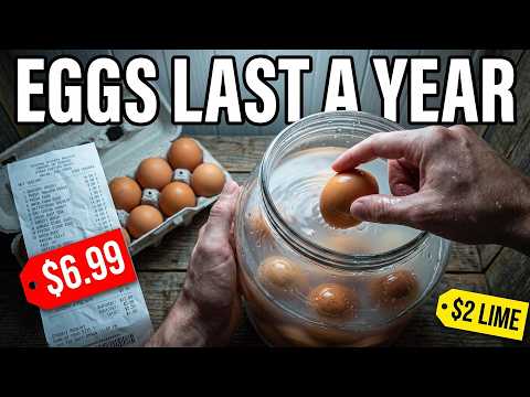 The Forgotten Way to Store Eggs for a Year Without Electricity