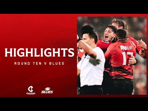 HIGHLIGHTS: Crusaders v Blues | Round 10 | Super Rugby Pacific 2025