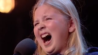 Young Shy Girl Walks On Stage, But Within Seconds Everyone's Jaw Drop!