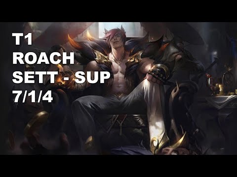 T1 Roach Sup Sett vs Karma - KR Grandmaster Patch 10.8