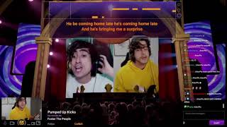 Cover art for Cellbit e Felps cantando Pumped up kicks