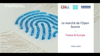 AVANT-PREMIÈRE&nbsp;: Présentation de l’étude 2022 sur le marché de l’open source en France et en Europe