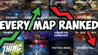 Every Zombies map EVER RANKED WORST TO BEST WAW-MW3 (Sorry lex...)