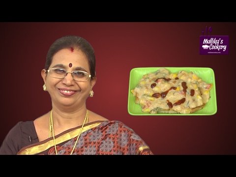 Spicy Corn On Toast by Mallika Badrinath | Continental Recipes