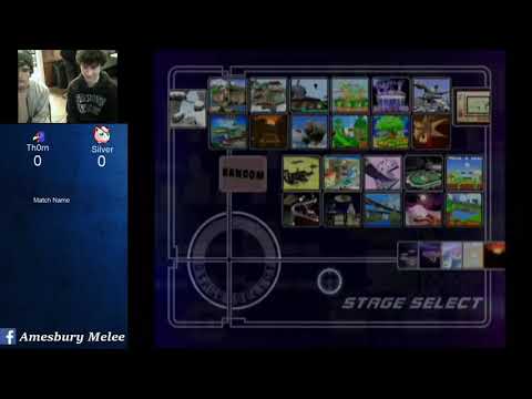 MMOM Bi-Monthly 11 SSBM - Crush (Fox) vs. Jewfro (C. Falcon) - Melee Pools