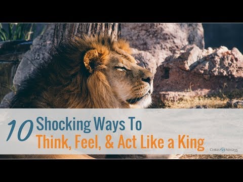 Entrepreneur Mindset: 10 Shocking Ways to Think, Feel and Act Like a King