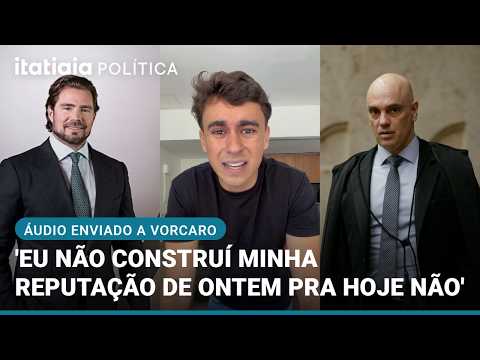NIKOLAS FERREIRA SE PRONUNCIA SOBRE ÁUDIO ENVIADO A VORCARO E ATACA MORAES: 