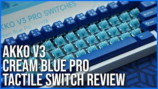 Akko V3 Creamy Blue Pro Switch (45pcs) video 1