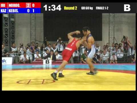 Omid Norouzi vs Almat Kebispayev