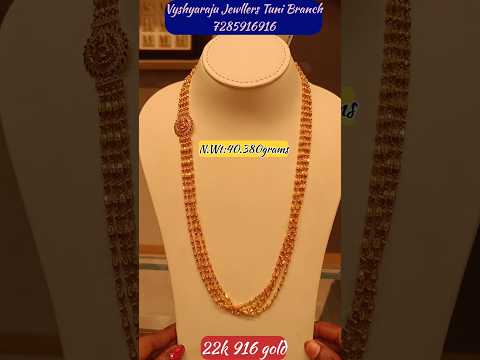 22k gold steps chain with weight #gold#haram#ytshorts#shorts#youtubeshorts