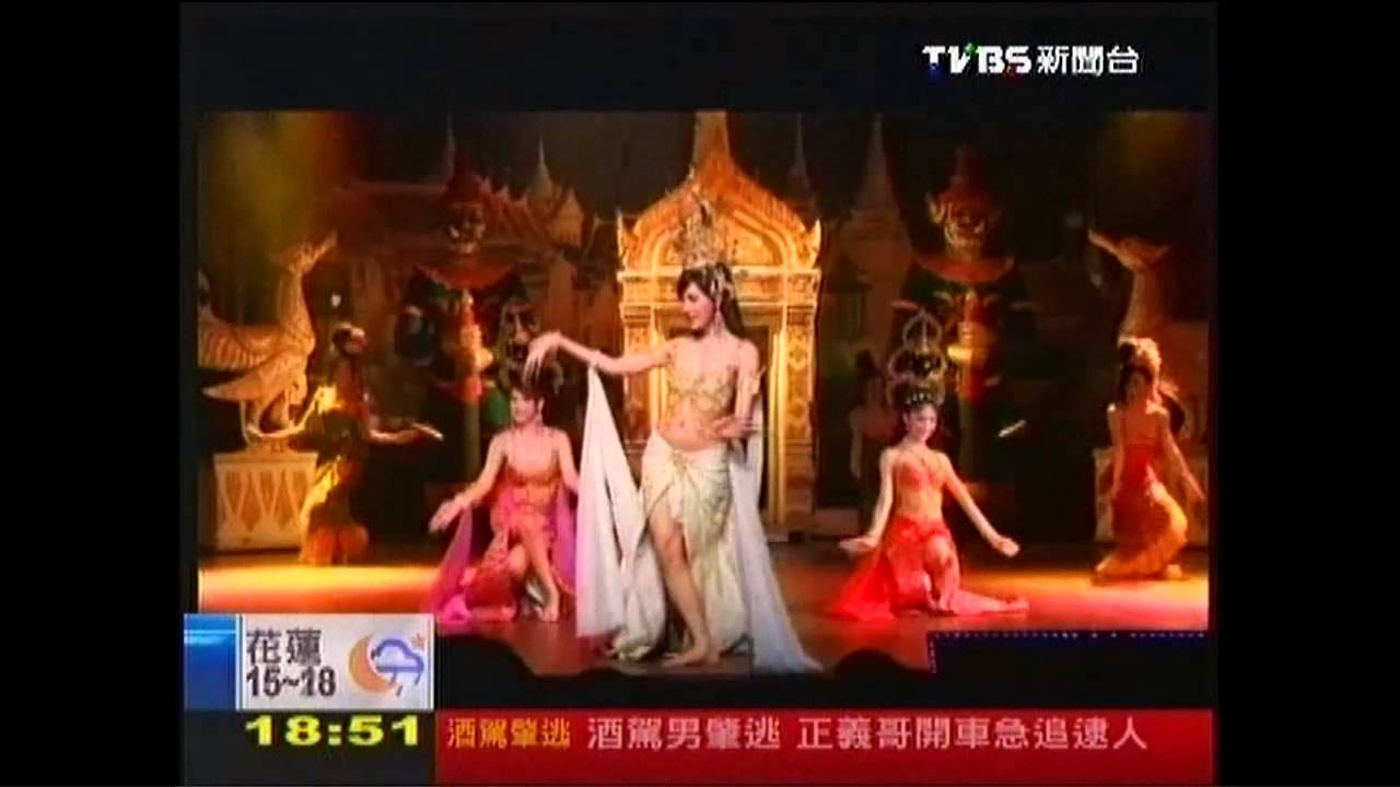 吸陸客! 中影城「人妖秀」穿解放軍服