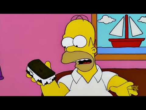The Simpsons - My Ice Cream Sandwich!