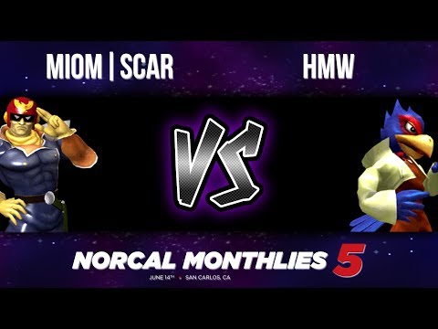 NorCal Monthlies #5 - Losers: Quarterfinals - MIOM|Scar (C. Falcon) vs HMW (Falco)