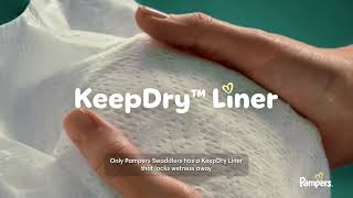 Pampers Swaddlers Keep Dry Liner (2026) 