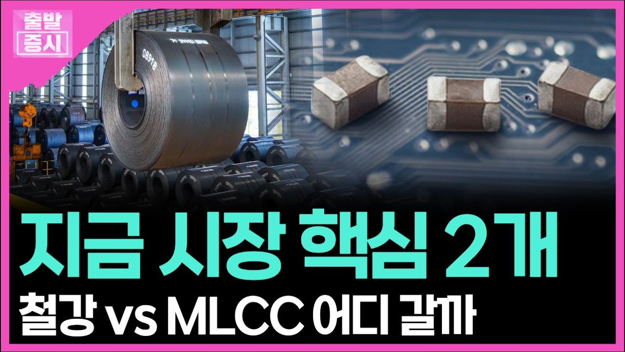 지금 시장 핵심 2개... 철강 vs MLCC 어디 갈까 ㅣ 박정언 캐스터