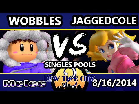 LTC2 - Wobbles (Ice Climbers) Vs. JaggedCole (Peach) SSBM Pools - Smash Bros. Melee