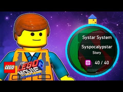 The LEGO Movie 2 Videogame 100% Gameplay Walkthrough - Syspocalypstar 50/50 (All Master Piecies)