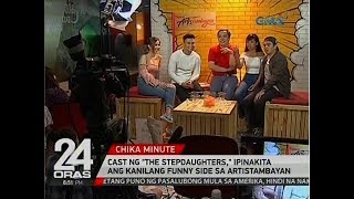 24 Oras: Cast ng The Stepdaughters, ipinakita ang kanilang funny side sa Artistambayan