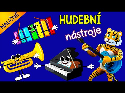 🎶 Hádáme HUDEBNÍ NÁSTROJE! 🎷 se Zvuky 🎵 Zábavné Video pro Děti, Hravé Učení, Hudba a Tanec pro Děti