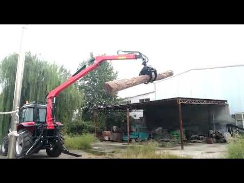 #tractor crane # wood crane timber crane