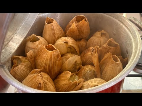 RECETA DE TAMALES DE RAJAS (receta de mi bisabuela) paso a paso 😋✔️💯 #tamales
