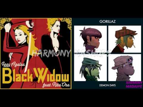 Rita Ora ft. Iggy Azalea vs. Gorillaz ft. De La Soul-"Feel Good Widow"(Mashup)