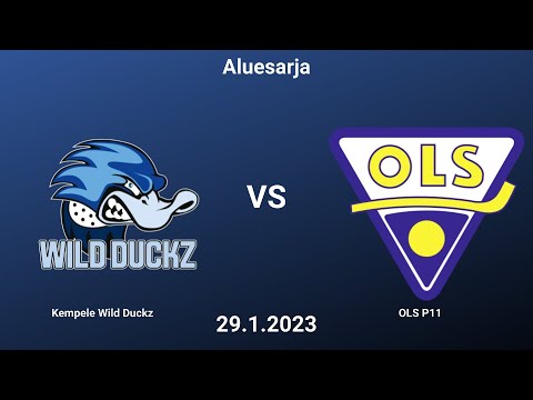 Kempele Wild Duckz vs. OLS P11 - Aluesarja 29.1.2023