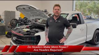 Headers vs catted y-pipe same day comparison. Oz Tuning's 2025 Whipple F150 5.0 in the HP laboratory