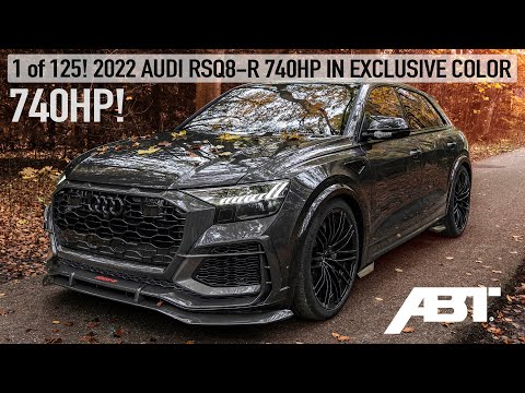 1of125! 2022 AUDI RSQ8-R 740HP in EXCLUSIVE PORSCHE COLOR - AUTUMN WONDERLAND - ABT BEAST IN DETAL