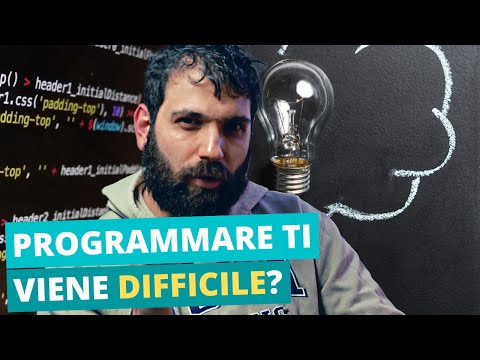 Se avete problemi a capire la PROGRAMMAZIONE, forse so perché - AFK VLOG