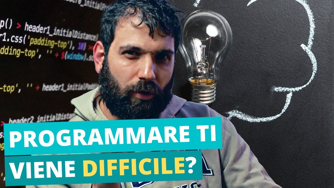 Se avete problemi a capire la PROGRAMMAZIONE, forse so perché - AFK VLOG